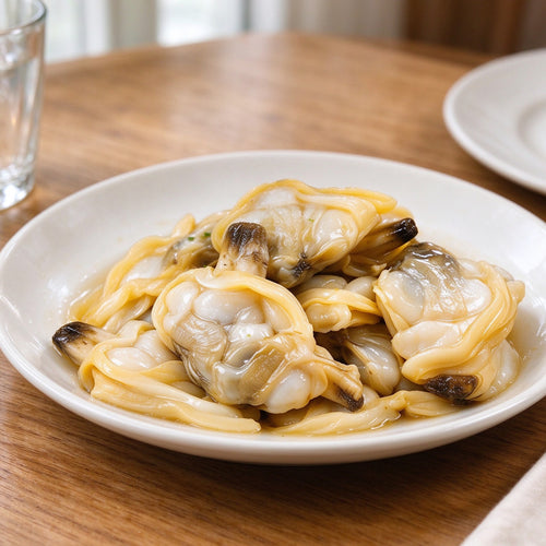 Freshly Prepared Clams