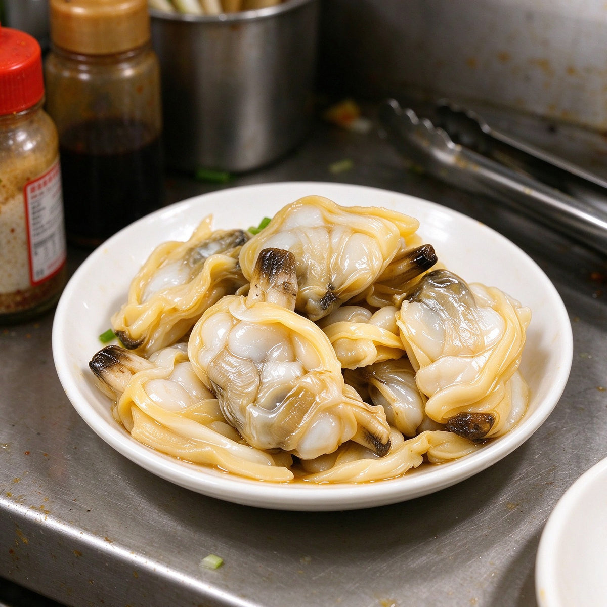 Freshly Prepared Clams