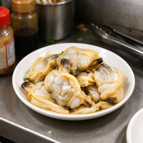 Freshly Prepared Clams