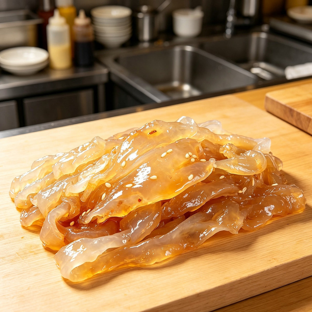 Tender Marinated Jellyfish Salad
